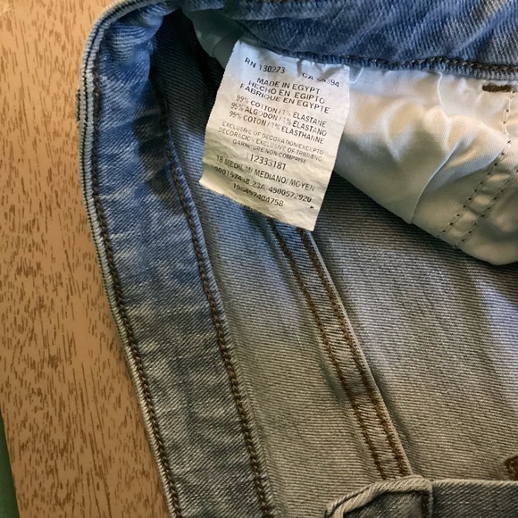 Lee Light Wash Denim Capris Size 18 - Picture 6 of 15